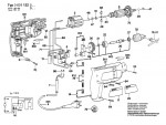 Bosch 0 601 122 003  Drill 220 V / Eu Spare Parts